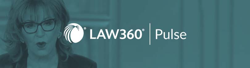 media mentions law 360 banner