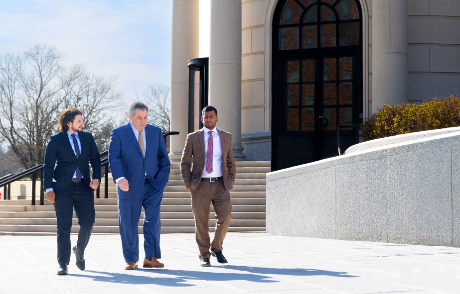 Attorneys Theodore Filippatos, Parisis Filippatos, and Tanvir Rahman