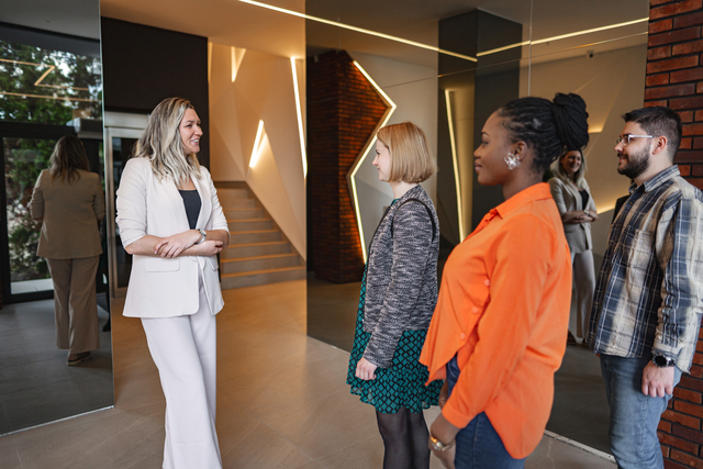 A CEO discusses company culture with her team, setting guidelines for